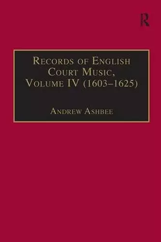 Records of English Court Music cover