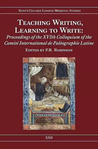 Teaching Writing, Learning to Write cover