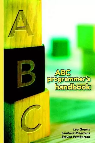 ABC Programmer's Handbook cover