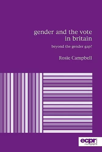 Gender and the Vote in Britain cover