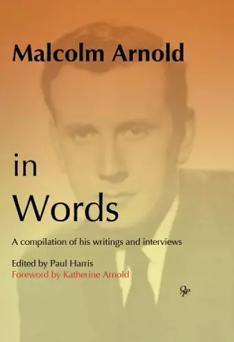 Malcolm Arnold in Words cover