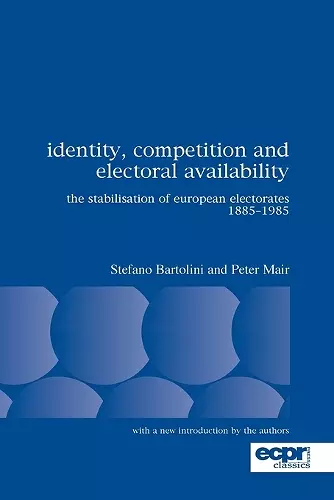 Identity, Competition and Electoral Availability cover