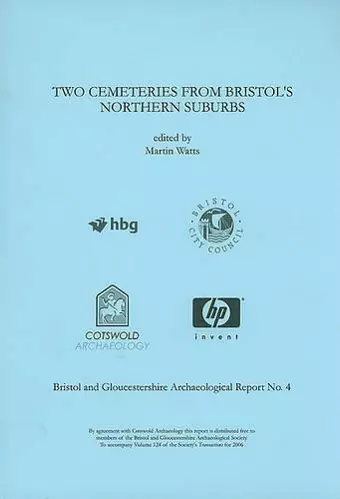 Two Cemeteries from Bristol's Northern Suburbs cover