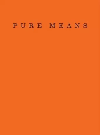 Pure Means cover