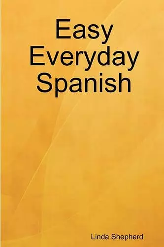 Easy Everyday Spanish cover