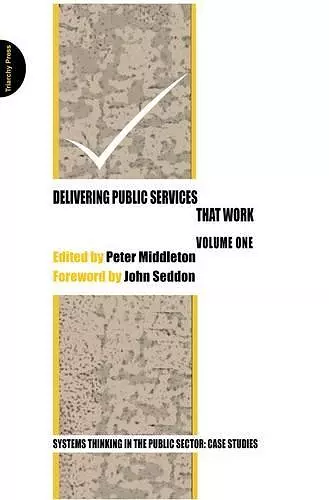 Delivering Public Services That Work cover