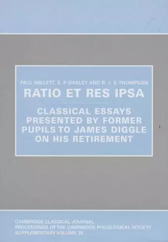 Ratio et res ipsa cover