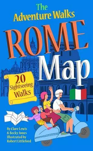 The Adventure Walks Rome Map cover