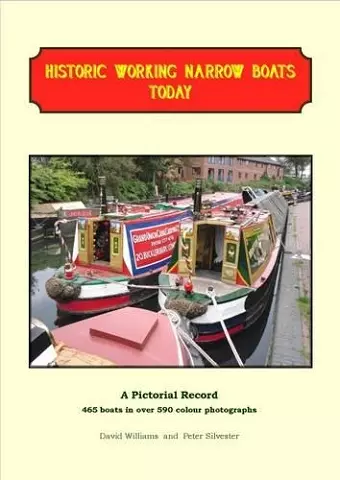 Historic Working Narrow Boats Today cover