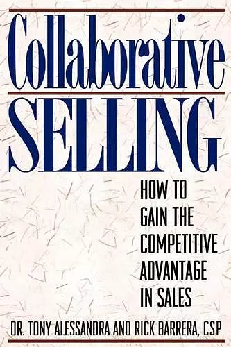 Collaborative Selling cover