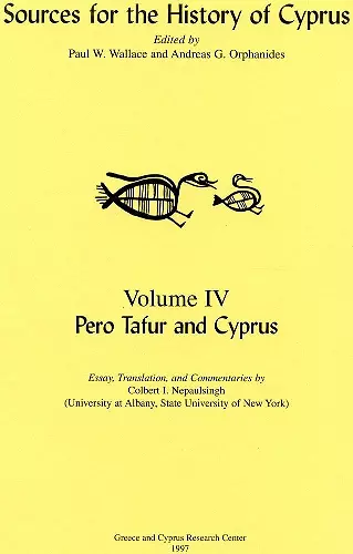 Pero Tafur and Cyprus cover