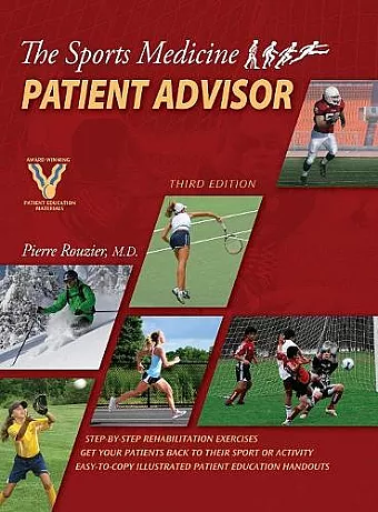 The Sports Medicine Patient Advisor, Third Edition, Hardcopy cover