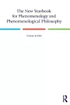 The New Yearbook for Phenomenology and Phenomenological Philosophy cover