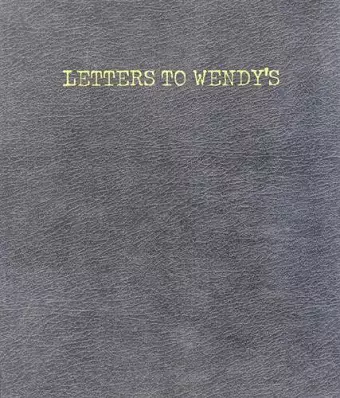 Letters to Wendy's cover