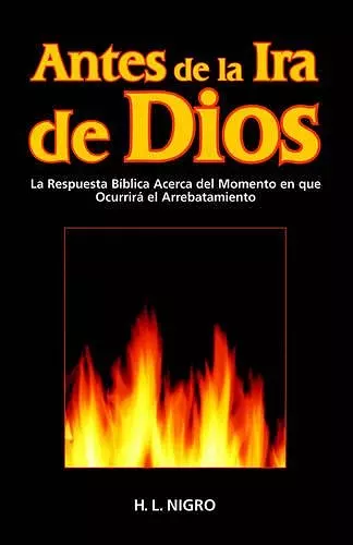 Antes de La IRA de Dios cover