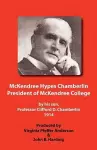 McKendree Hypes Chamberlin, President of McKendree College cover