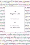 The Bhagavad Gita cover