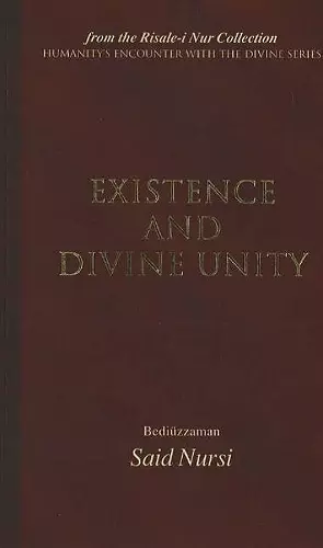 Existence and Divine Unity cover