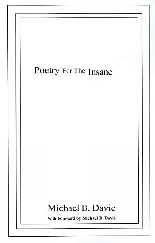 Poetry for the Insane cover