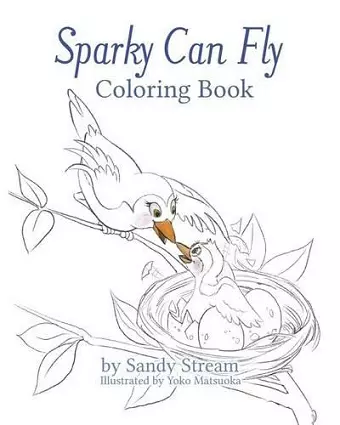 Sparky Can Fly - Coloring Book cover