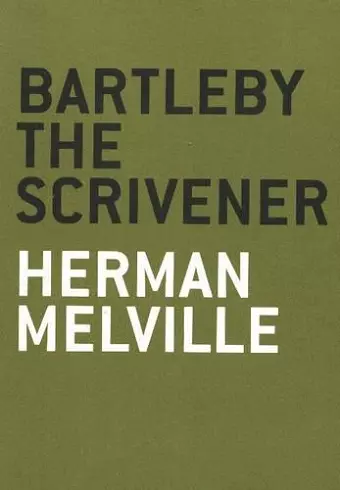 Bartleby the Scrivener cover