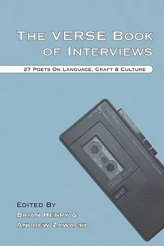 The Verse Book of Interviews cover