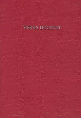 Verba Docenti cover