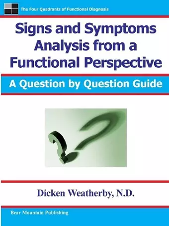 Signs and Symptoms Analysis from a Functional Perspective- 2nd Edition cover