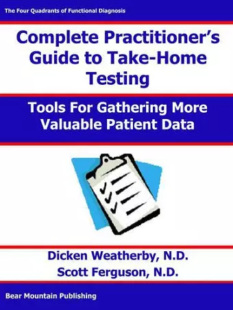 Practitioner's Guide to Take-HOME Testing cover