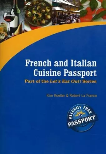 French & Italian Cuisine Passport cover