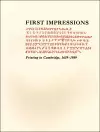 First Impressions cover