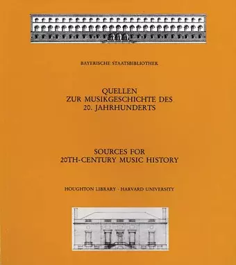 Sources for 20th-Century Music History cover