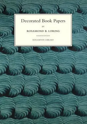 Decorated Book Papers cover