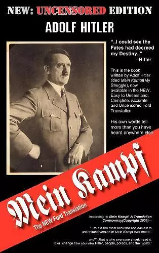 Mein Kampf - The Ford Translation cover