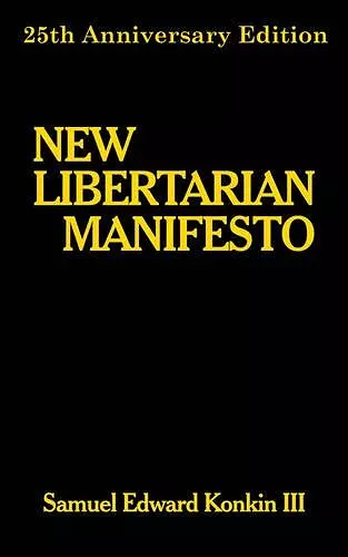 New Libertarian Manifesto cover