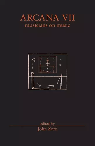 Arcana VII: Musicians on Music cover