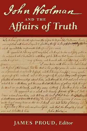 John Woolman and the Affairs of Truth cover