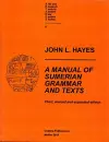 A Manual of Sumerian Grammar and Texts cover