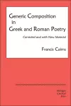 Generic Composition in Greek and Roman Poetry cover