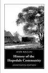 History of the Hopedale Community cover