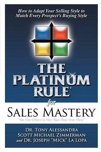 The Platinum Rule for Sales Mastery cover