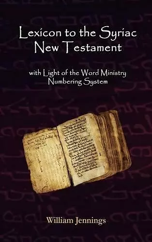 Lexicon to the Syriac New Testament cover