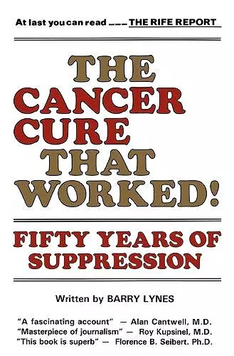 The Cancer Cure That Worked cover