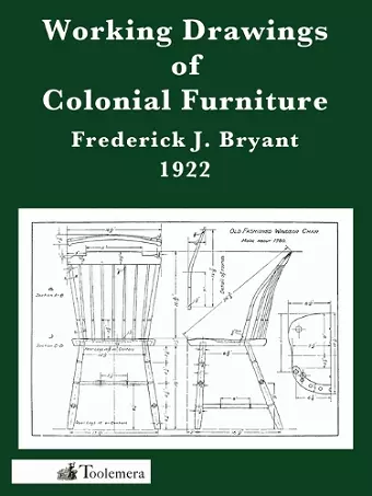 Working Drawings Of Colonial Furniture cover