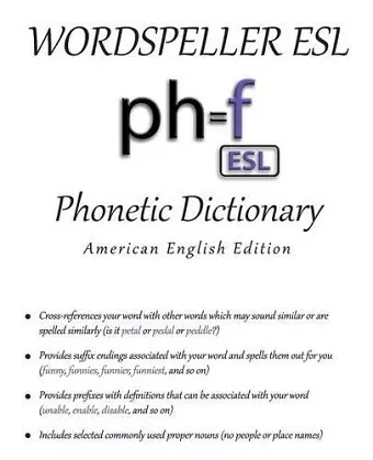 Wordspeller ESL Phonetic Dictionary cover