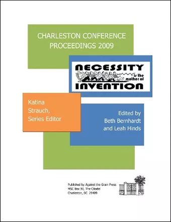 Charleston Conference Proceedings, 2009 cover