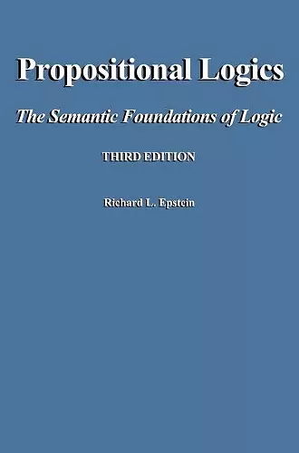 Propositional Logics Third Edition cover