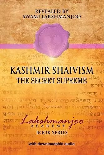 Kashmir Shaivism cover