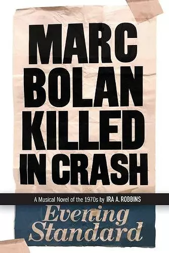 Marc Bolan Killed in Crash cover