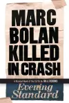 Marc Bolan Killed in Crash cover